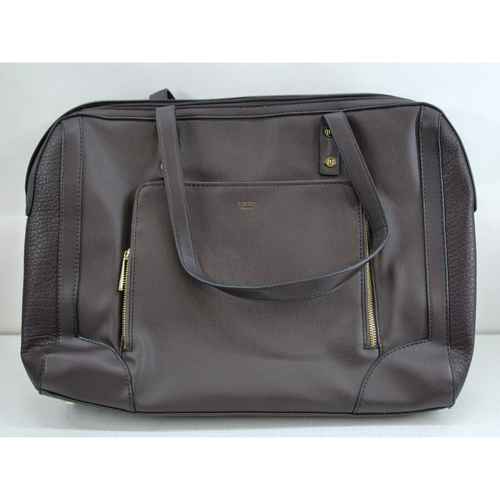 TUTILO New York‎ Dark Brown TUTILO Large Bag For Laptop/Business